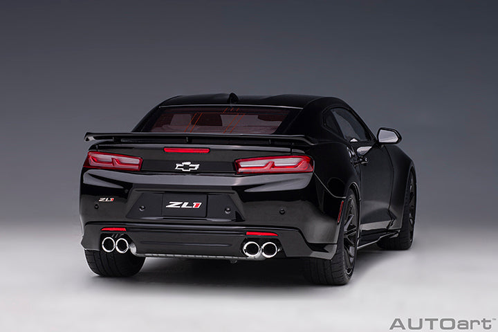 CHEVROLET CAMARO ZL1 2017 (BLACK) - 1:18 SCALE COMPOSITE MODEL - AUTOART