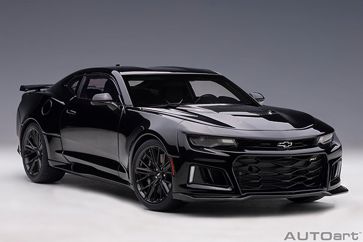 CHEVROLET CAMARO ZL1 2017 (BLACK) - 1:18 SCALE COMPOSITE MODEL - AUTOART