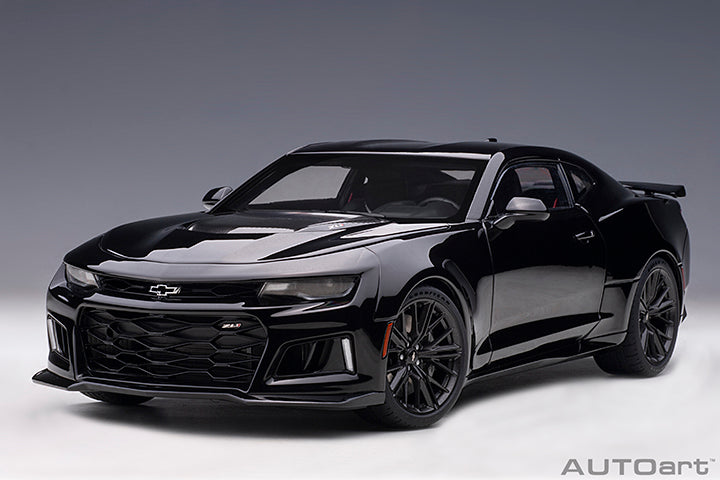 CHEVROLET CAMARO ZL1 2017 (BLACK) - 1:18 SCALE COMPOSITE MODEL - AUTOART