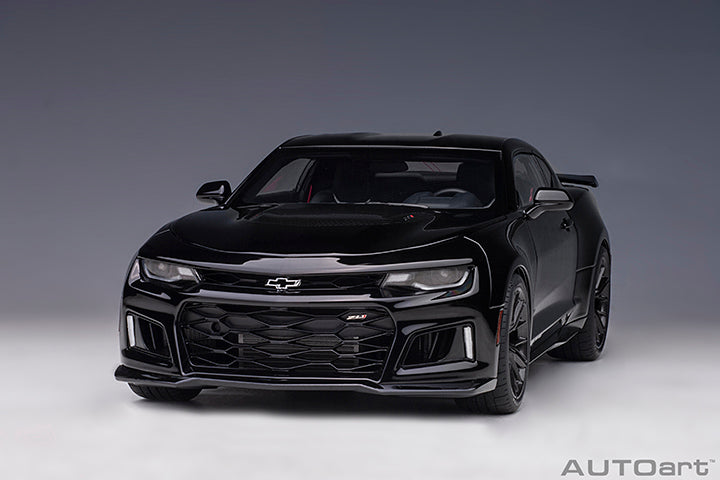 CHEVROLET CAMARO ZL1 2017 (BLACK) - 1:18 SCALE COMPOSITE MODEL - AUTOART