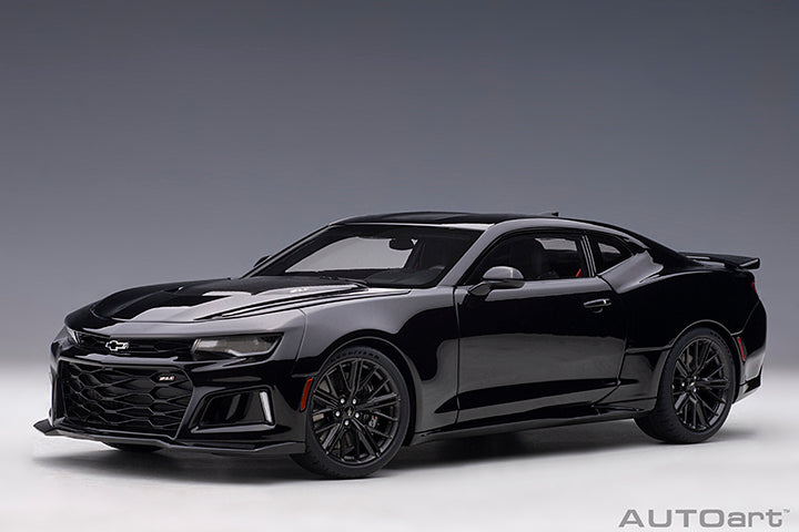 CHEVROLET CAMARO ZL1 2017 (BLACK) - 1:18 SCALE COMPOSITE MODEL - AUTOART