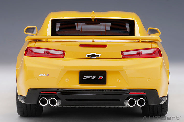 CHEVROLET CAMARO ZL1 2017 (BRIGHT YELLOW) 1:18 COMPOSITE - AUTOART