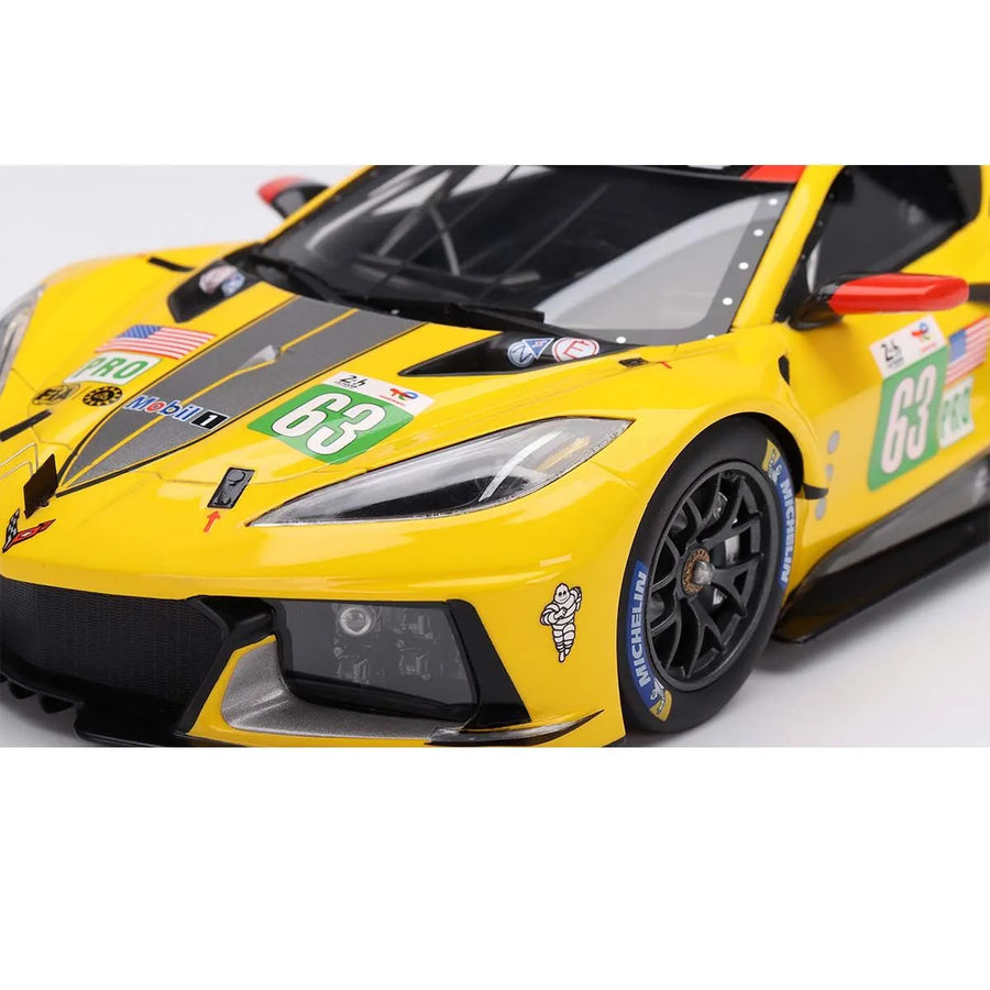 *PRE-ORDER* Chevrolet Corvette C8.R #63 Corvette Racing 2022 Le Mans 24 Hrs - 1:18 Scale Resin Model Car