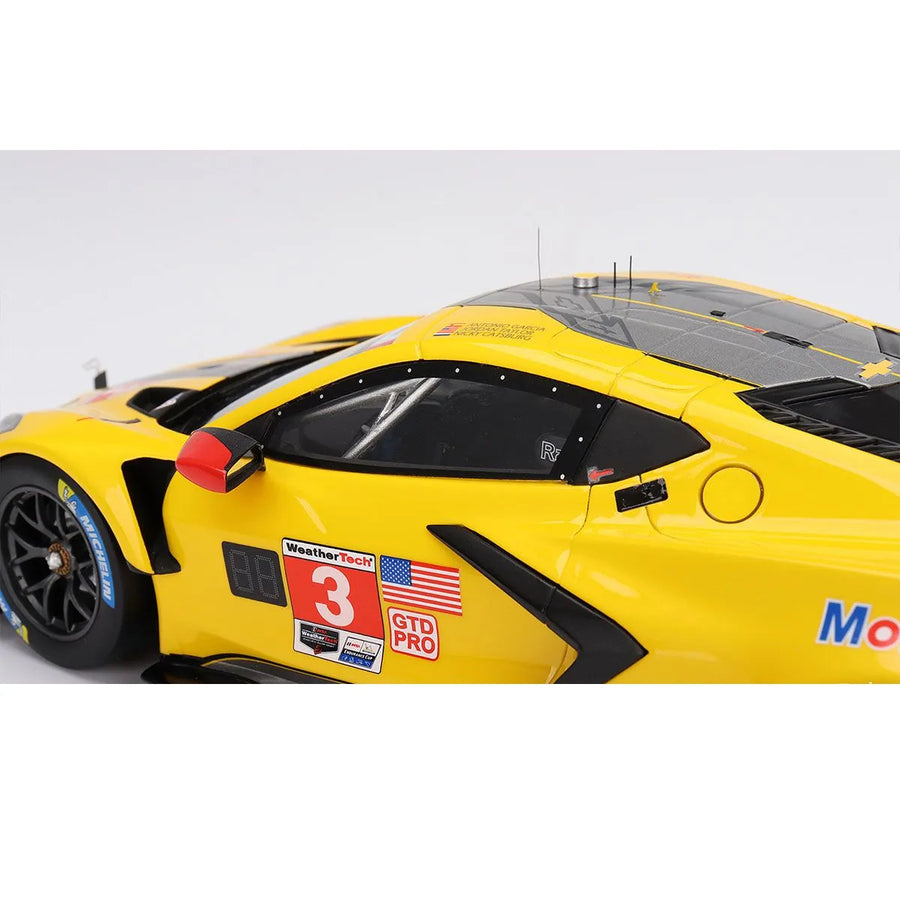 *PRE-ORDER* Chevrolet Corvette C8.R #3 Corvette Racing 2022 IMSA Sebring 12 Hrs GTD PRO Winner - 1:18 Scale Resin Model Car