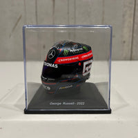 Mercedes - George Russell - 2022 - 1:5 Scale Resin Model Helmet