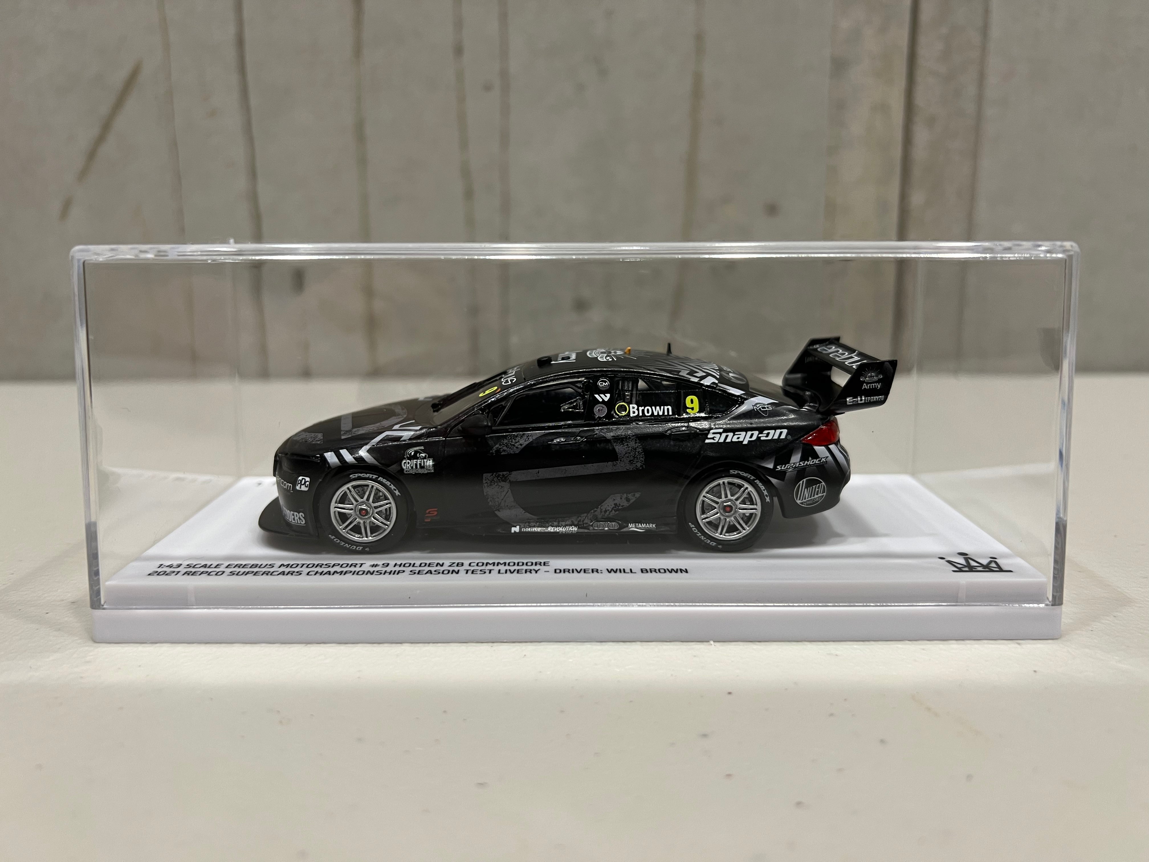 Will Brown 1:43 Erebus Motorsport #9 Holden ZB Commodore - 2021 Repco ...