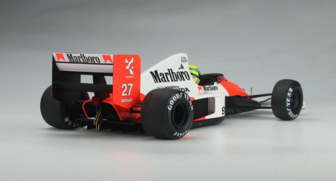 *PRE-ORDER* MCLAREN HONDA MP4/ 5B - AYRTON SENNA - WORLD CHAMPION 1990 - 1:12 SCALE MODEL - MINICHAMPS