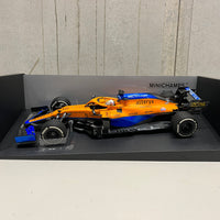 Mclaren F1 Team - Daniel Ricciardo - Winner Italian GP 2021 - 1:18 Scale Diecast Model Car