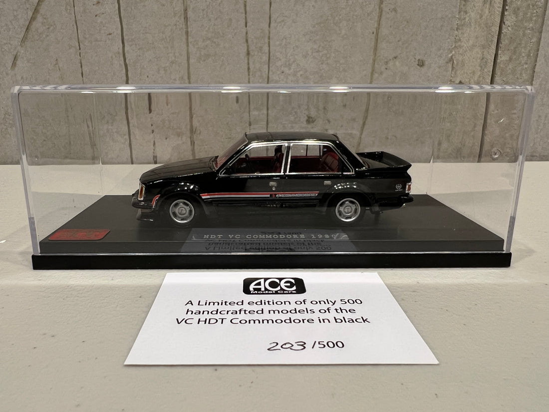 VC HDT Commodore Black - 1:43 Scale Model - ACE