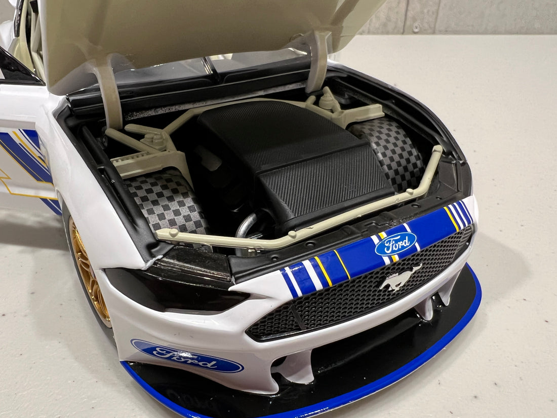 1:18 Ford Performance #17 Ford Mustang GT Supercar - 2019 Adelaide 500 Parade of Champions - Driver: Dick Johnson - AUTHENTIC COLLECTABLES - RRP $250  NOW  $230