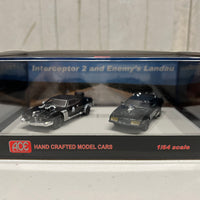 Mad Max Interceptor 2 and Villians Landau Twin Set - 1:64 Scale - ACE