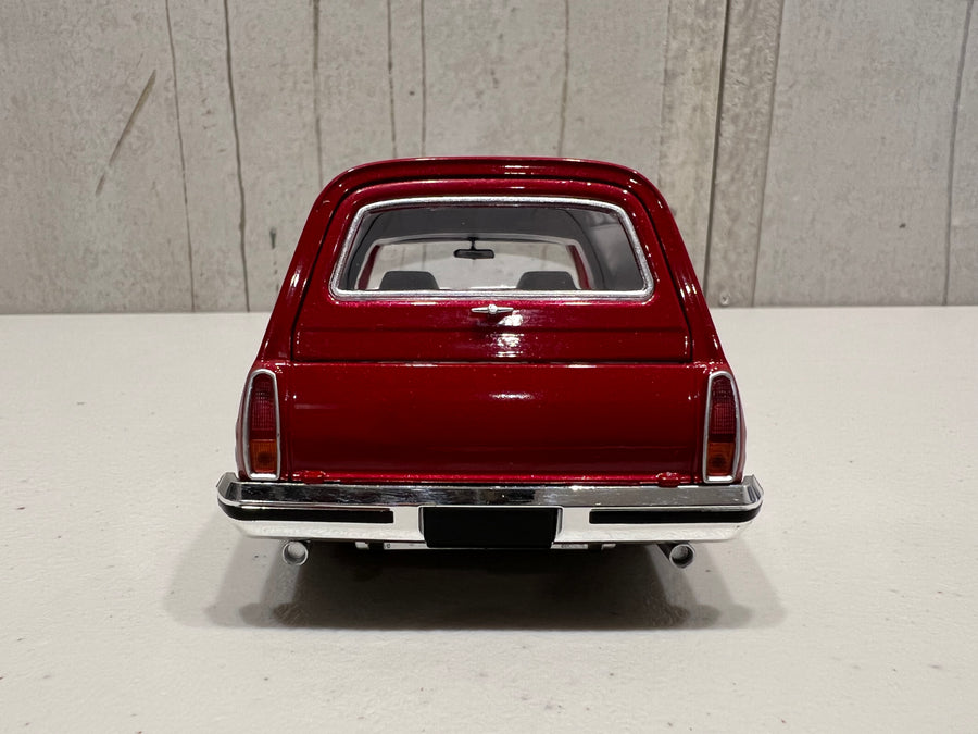 1975 HJ Holden Panelvan "Slammed" LS6 Twin Turbo - Wine Berry- 1:24 Scale Diecast - DDA Collectibles