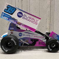 2022 #39 BUBBLY BRANDS/ SWINDELL SPEEDLAB - 2022 KNOXVILLE NATIONALS 1:18 DIECAST