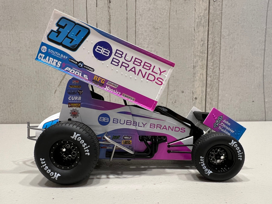 2022 #39 BUBBLY BRANDS/ SWINDELL SPEEDLAB - 2022 KNOXVILLE NATIONALS 1:18 DIECAST