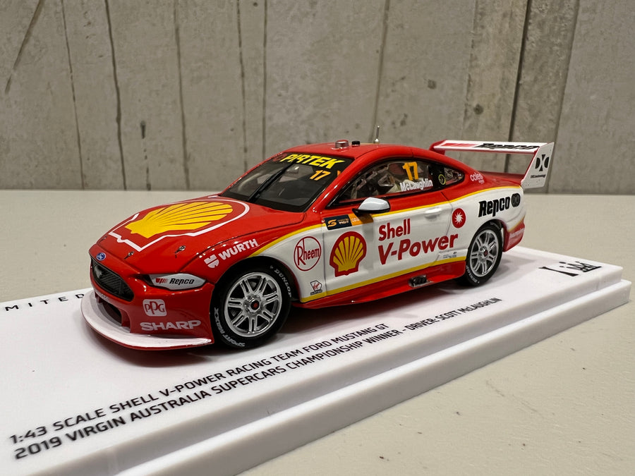 1:43 Shell V-Power Racing Team #17 Ford Mustang GT Supercar - 2019 Championship Winner