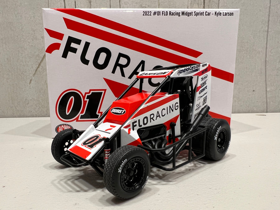 Kyle Larson 2022 FloRacing Chili Bowl 1:18 Midget Diecast