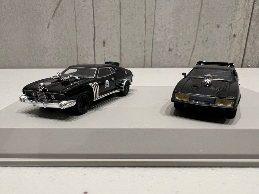 Mad Max Interceptor 2 and Villians Landau Twin Set - 1:64 Scale - ACE