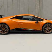 LAMBORGHINI HURACAN PERFORMANTE (ARANCIO ANTHAEUS/MATT ORANGE) 1:18 AUTOART