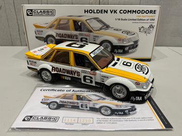 1984 BATHURST LAST OF THE BIG BANGERS! HOLDEN VK COMMODORE 1:18 DIECAST