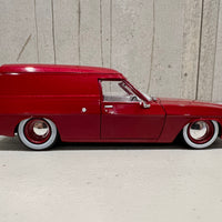 1975 HJ Holden Panelvan "Slammed" LS6 Twin Turbo - Wine Berry- 1:24 Scale Diecast - DDA Collectibles