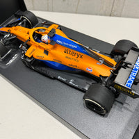 Mclaren F1 Team - Daniel Ricciardo - Winner Italian GP 2021 - 1:18 Scale Diecast Model Car