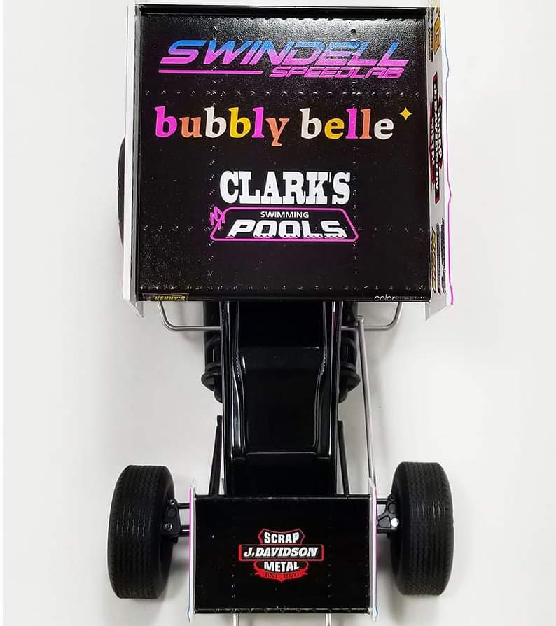 2022 #39 BUBBLY BRANDS/ SWINDELL SPEEDLAB - 2022 KNOXVILLE NATIONALS 1:18 DIECAST