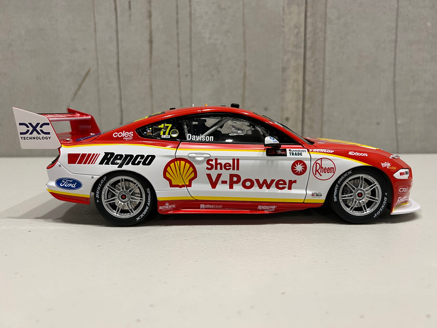 Shell V-Power Racing Team #17 Ford Mustang GT - 2022 Perth SuperNight Race 11 Winner - Will Davison - 1:18 Scale Diecast Model - Authentic Collectables RRP $250 NOW $200