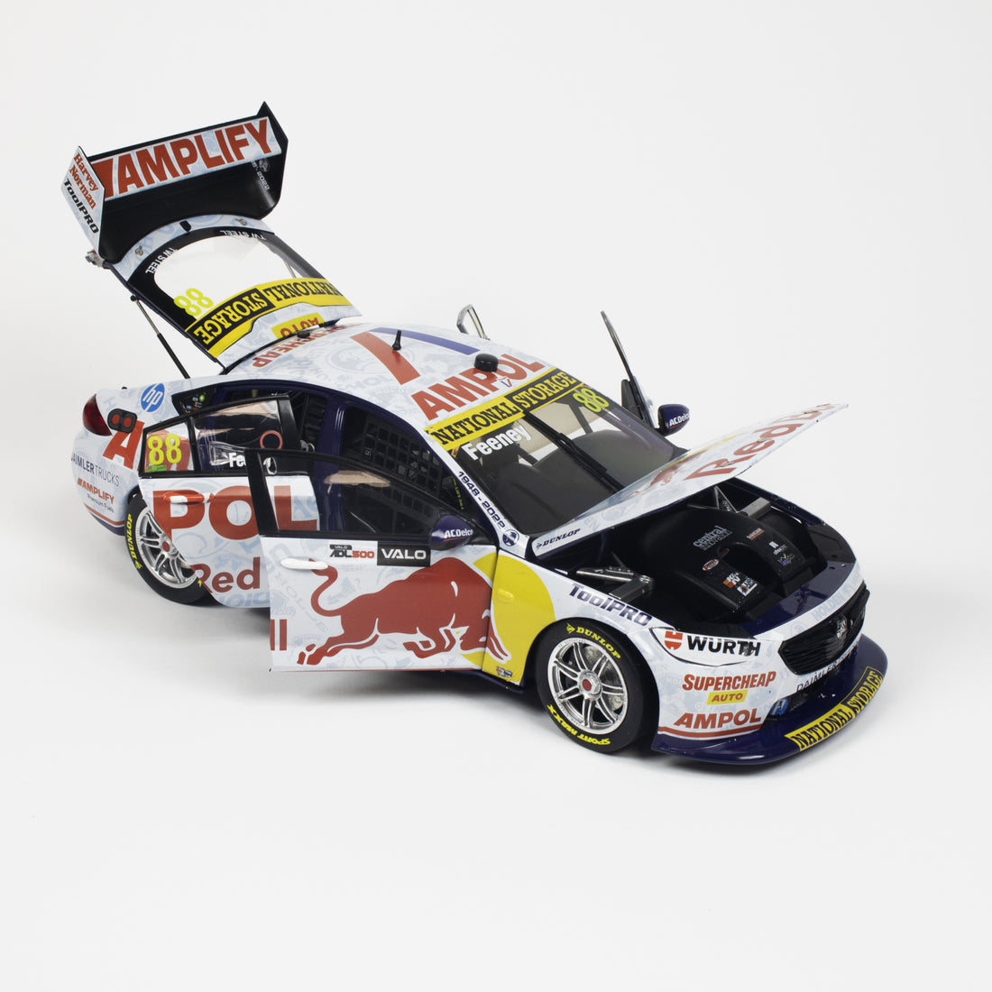 HOLDEN ZB COMMODORE - RED BULL AMPOL RACING - FEENEY #88 - 2022 VALO Adelaide 500 Race 34 WINNER (Feeney's 1st Race Win) - 1:18 SCALE DIECAST MODEL - BIANTE