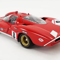 THE MASTERPIECE COLLECTION FERRARI #8 512 S LONGTAIL - FROM THE MOVIE LE MANS - 1:18 DIECAST MODEL