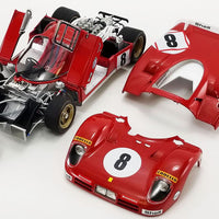 THE MASTERPIECE COLLECTION FERRARI #8 512 S LONGTAIL - FROM THE MOVIE LE MANS - 1:18 DIECAST MODEL