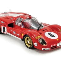 THE MASTERPIECE COLLECTION FERRARI #8 512 S LONGTAIL - FROM THE MOVIE LE MANS - 1:18 DIECAST MODEL