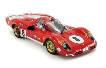 THE MASTERPIECE COLLECTION FERRARI #8 512 S LONGTAIL - FROM THE MOVIE LE MANS - 1:18 DIECAST MODEL