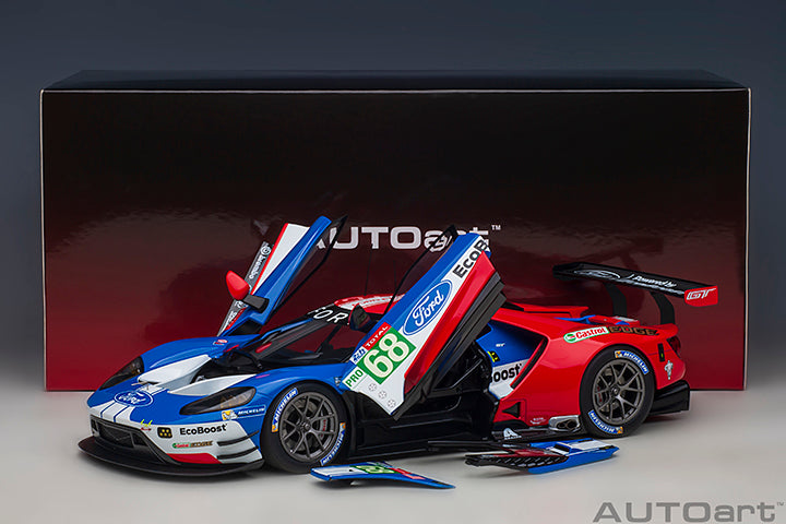 FORD GT LE MANS 2019 J.HAND/D.MULLER/S.BOURDAIS #68 1:18 Scale - AUTOART