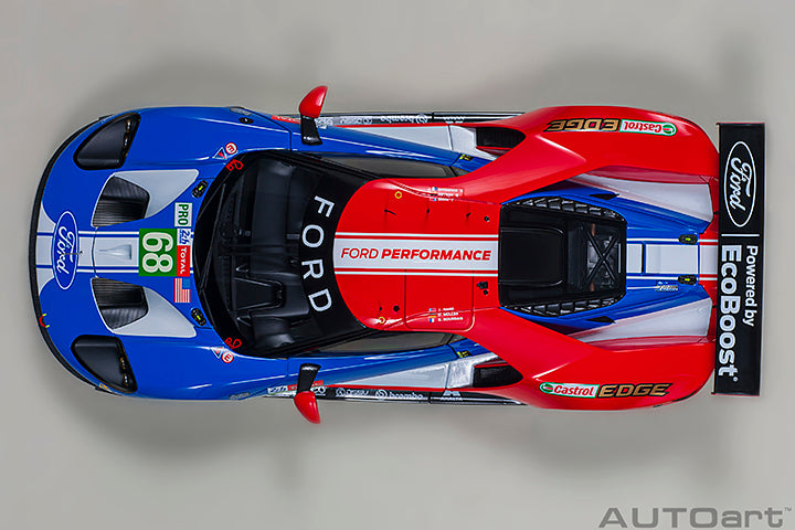 FORD GT LE MANS 2019 J.HAND/D.MULLER/S.BOURDAIS #68 1:18 Scale - AUTOART