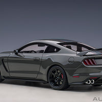 FORD SHELBY GT-350R (LEAD FOOT GREY W/ BLACK STRIPES) 1:18 - AUTOART