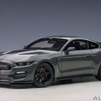 FORD SHELBY GT-350R (LEAD FOOT GREY W/ BLACK STRIPES) 1:18 - AUTOART