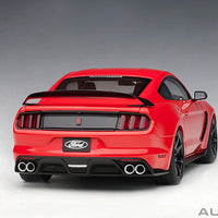 FORD SHELBY GT-350R (RACE RED) 1:18 SCALE - AUTOART