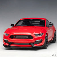 FORD SHELBY GT-350R (RACE RED) 1:18 SCALE - AUTOART