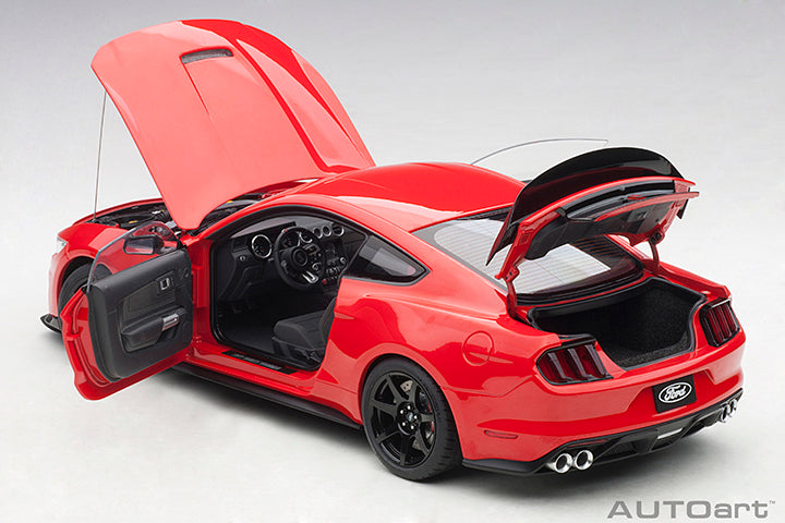 FORD SHELBY GT-350R (RACE RED) 1:18 SCALE - AUTOART