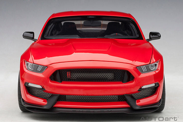 FORD SHELBY GT-350R (RACE RED) 1:18 SCALE - AUTOART