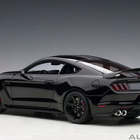 *PRE-ORDER* FORD SHELBY MUSTANG GT350R (SHADOW BLACK W/ BLACK STRIPES) 1:18 DIECAST