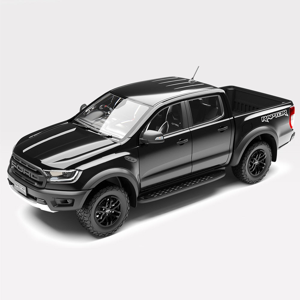 Ford Ranger Raptor - Shadow Black - 1:18 Scale Resin Model - AUTHENTIC ...