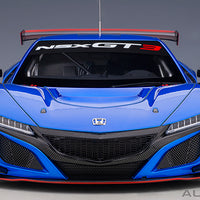 HONDA NSX GT3 2018 (HYPER BLUE) 1:18 SEALED MODEL