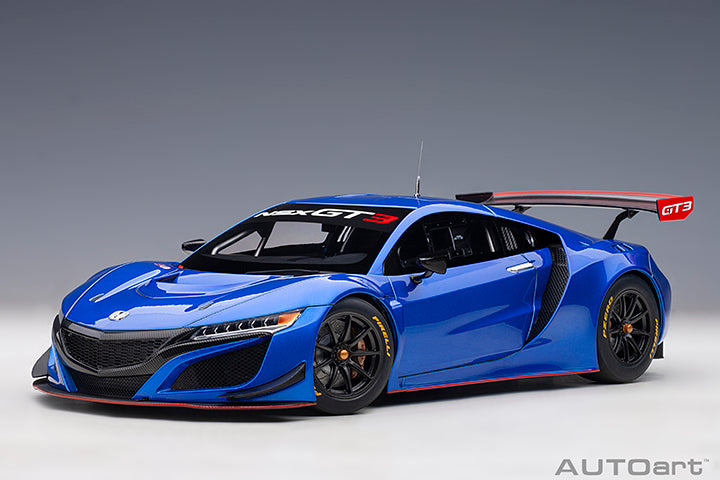 HONDA NSX GT3 2018 (HYPER BLUE) 1:18 SEALED MODEL