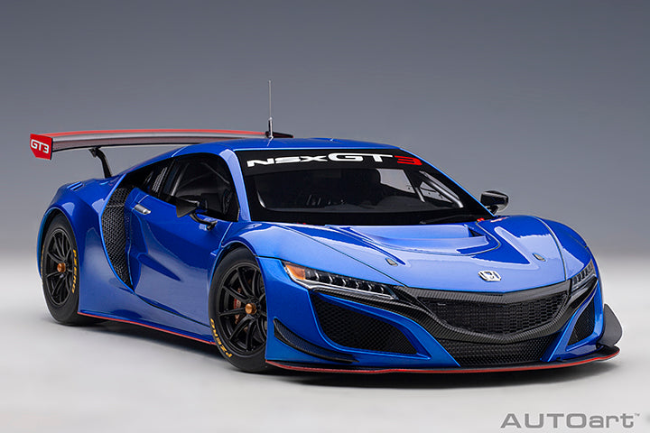 HONDA NSX GT3 2018 (HYPER BLUE) 1:18 SEALED MODEL