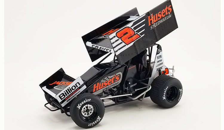 David Gravel 2022 Huset's Speedway #2 1:18 Sprint Car Diecast - RRP $225 NOW $210