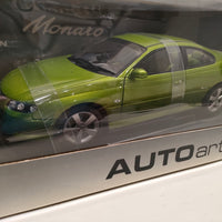 Holden V2 Monaro CV8 in Hothouse Green with Black Trim - 1:18 Scale - AUTOART