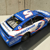 KYLE LARSON 2021 HENDRICKCARS.COM SONOMA RACED WIN 1:24 ELITE DIECAST