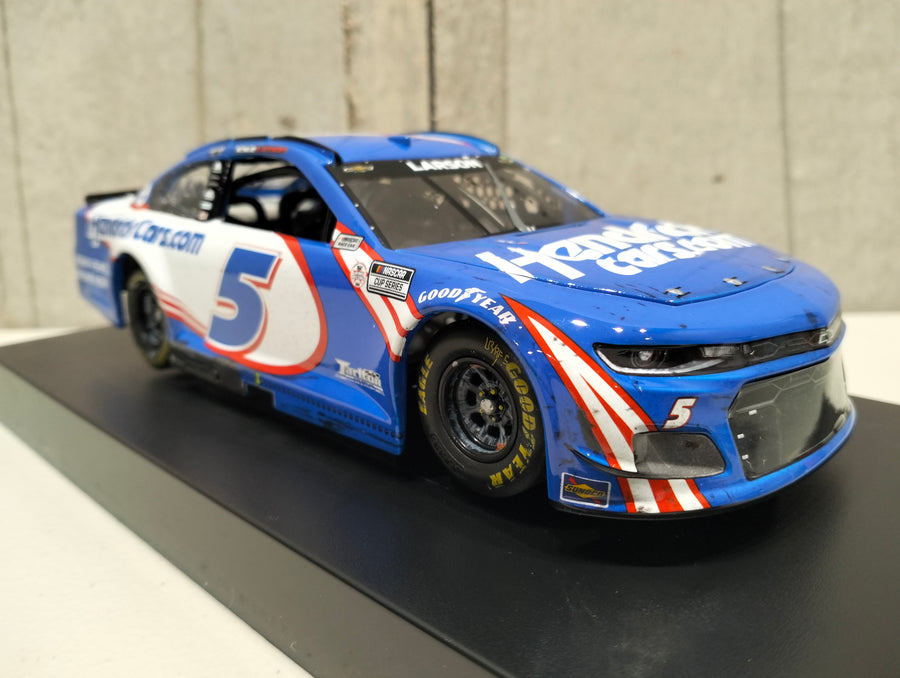 KYLE LARSON 2021 HENDRICKCARS.COM SONOMA RACED WIN 1:24 ELITE DIECAST