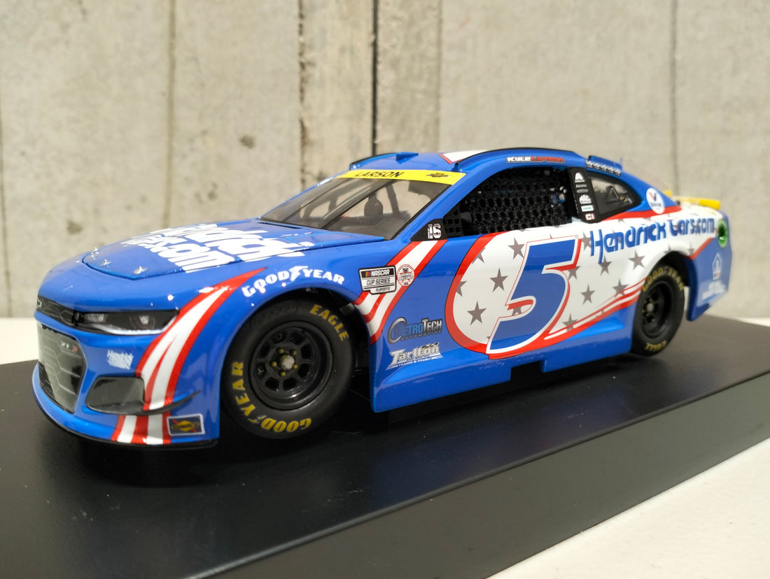 KYLE LARSON 2021 HENDRICKCARS.COM 9/11 TRIBUTE 1:24 ELITE DIECAST